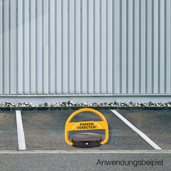Image du produit Dema Arceau de parking Barrière de parking avec panneau solaire Télécommande
