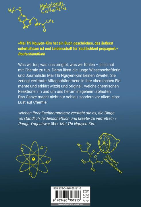 Immagine prodotto Komisch, alles chemisch! (Tedesco, Mai Thi Nguyen-Kim, 2024)