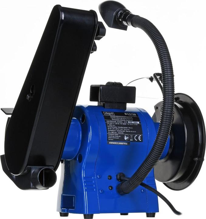 Actual product image Scheppach BGS700 Combination Grinder 230V 50Hz 250W (Belt sanders, 370 W)