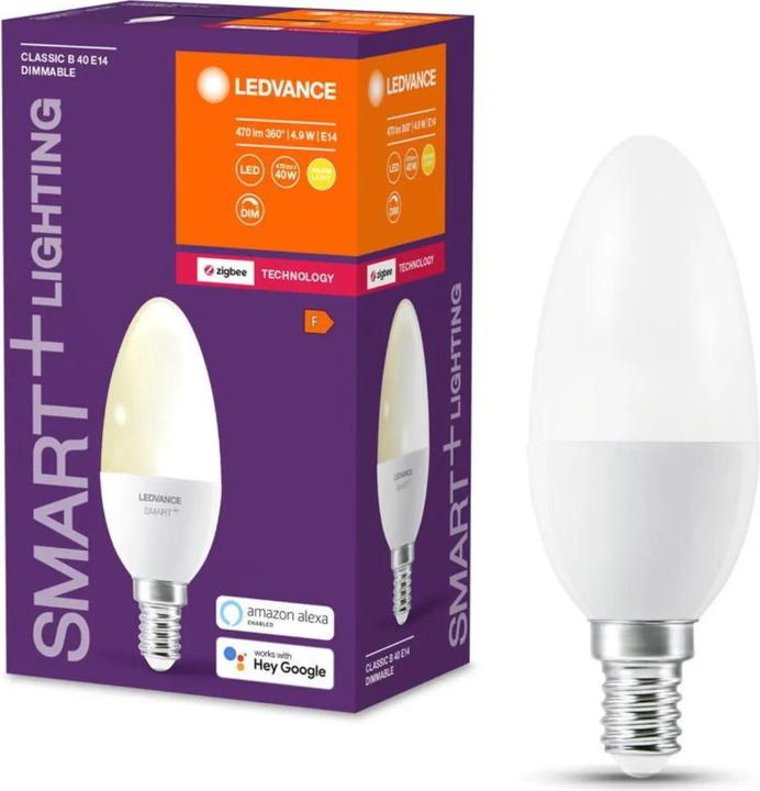 Productafbeelding Ledvance E14 - Kaars B35 (E14, 4.90 W, 470 lm, 1 x, F)