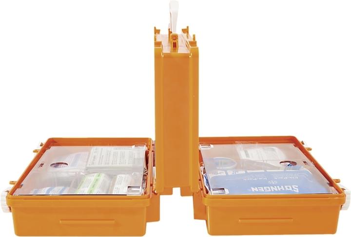 Actual product image Söngen First aid kit Quick-CD Joker, DIN 13157, 3 levels, w. twist locks, incl. wall bracket (First aid set accessories)