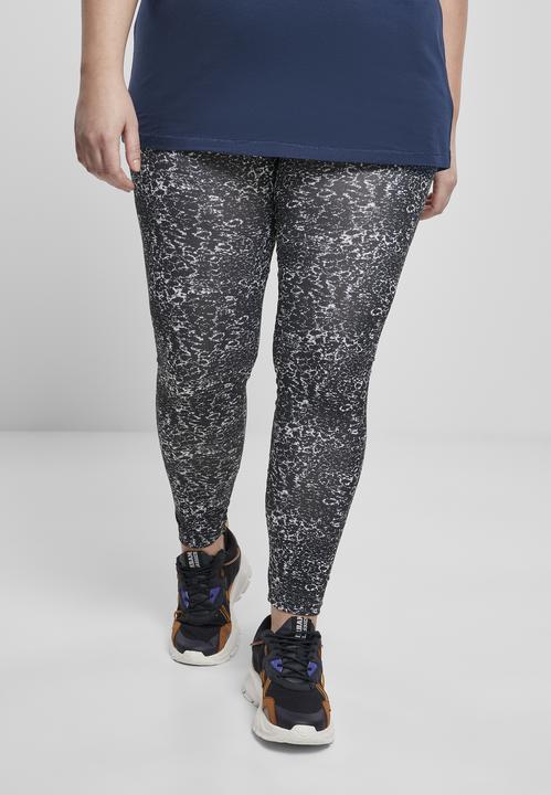 Actual product image Urban Classics Ladies AOP Leggings (L)