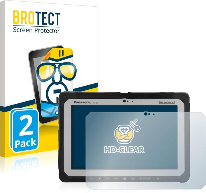 Immagine prodotto BROTECT Pellicola Trasparente (2 Pezzo/i, Toughbook CF-20)