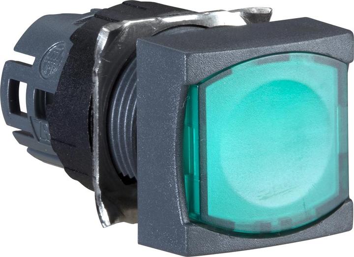Immagine prodotto Schneider Electric Pulsante quadrato verde illuminato da 16 mm