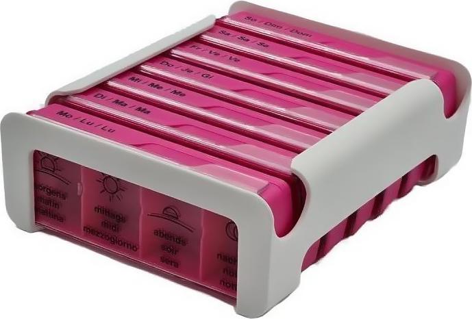 Produktbild Supairbox Compact 7 Tage deutsch/französisch/italienisch pink