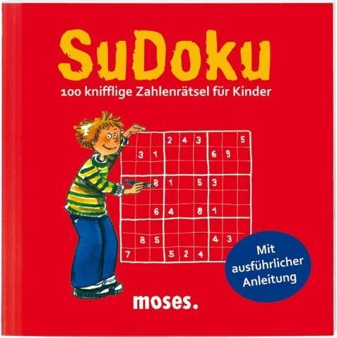 Actual product image SuDoku 100 tricky number puzzles for kids (German, Anita van Saan)