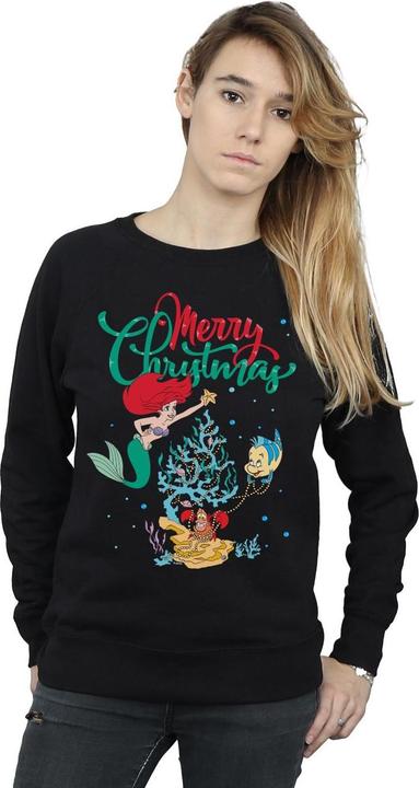 Produktbild Disney Princess Ariel Merry Christmas Sweatshirt (L)