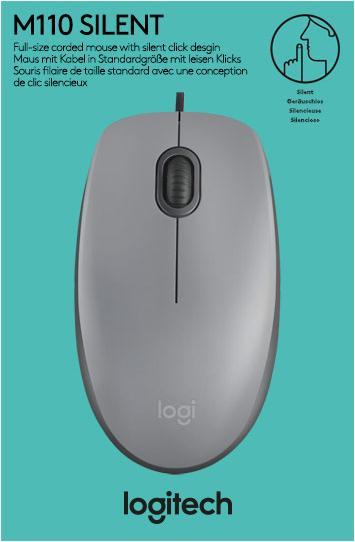 Produktbild Logitech M110 Silent (Kabelgebunden)