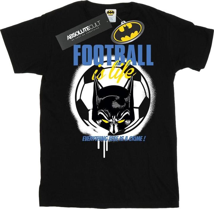 Batman Football is Life TShirt Jungen