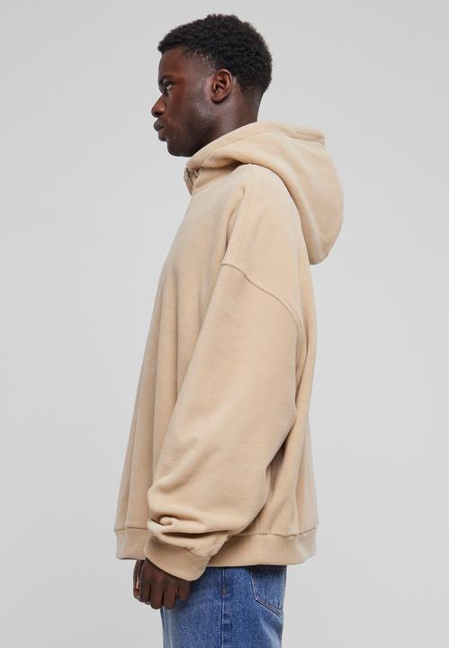 Produktbild Urban Classics Oversized Polar Fleece Half Zip Hoody - 126811 (S)