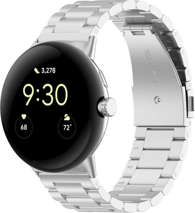 Immagine prodotto Cover-Discount Google Pixel Watch 3 - 45mm - Edelstahl Armband Maschen (Acciaio inossidabile)
