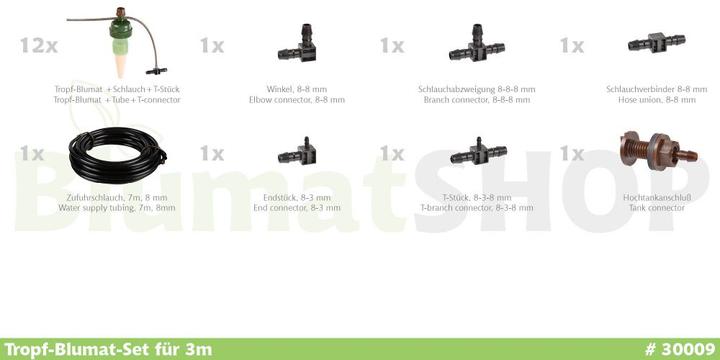 Produktbild Blumat Tropf Set (Tropfbewässerung Set)