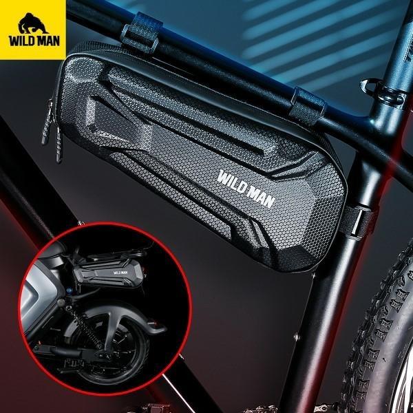 Actual product image Wildman Torba na ramę roweru XT9 XL uchwyt rowerowy czarna/black (3.50 l)
