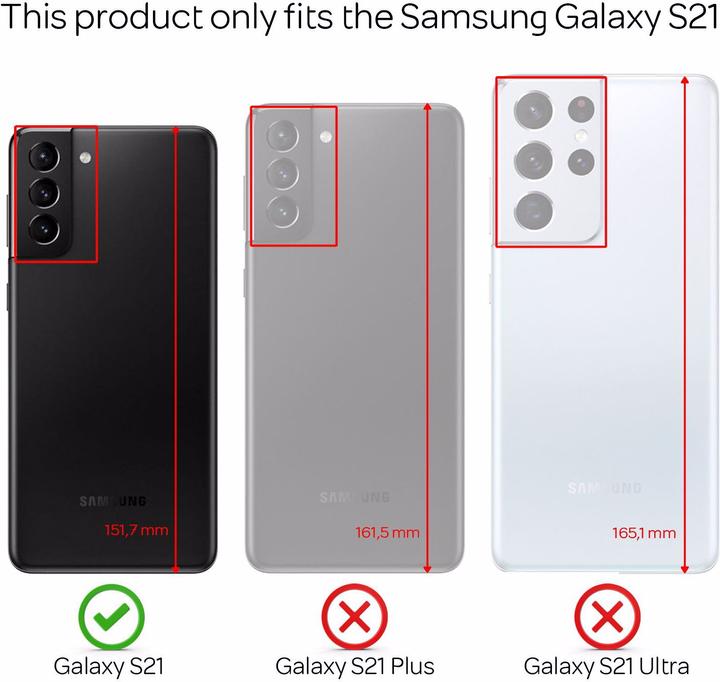Actual product image Nalia Extra Thin Cell Phone Case (Samsung Galaxy S21)
