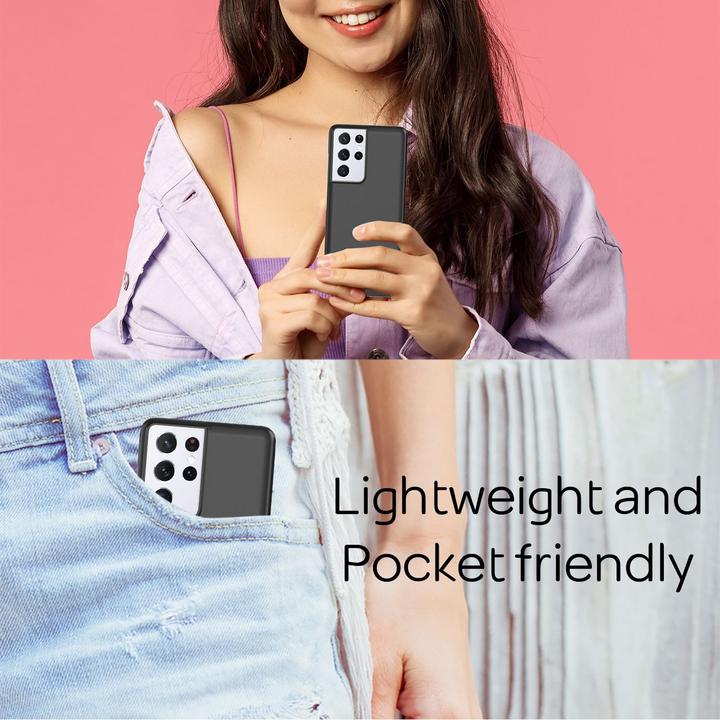 Actual product image Nalia Extra Thin Cell Phone Case (Samsung Galaxy S21 Ultra)