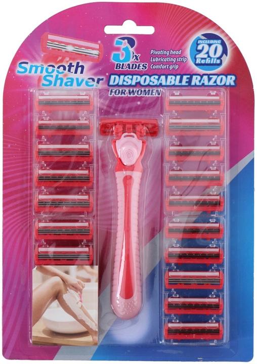 Razor women 3 blades 21pcs