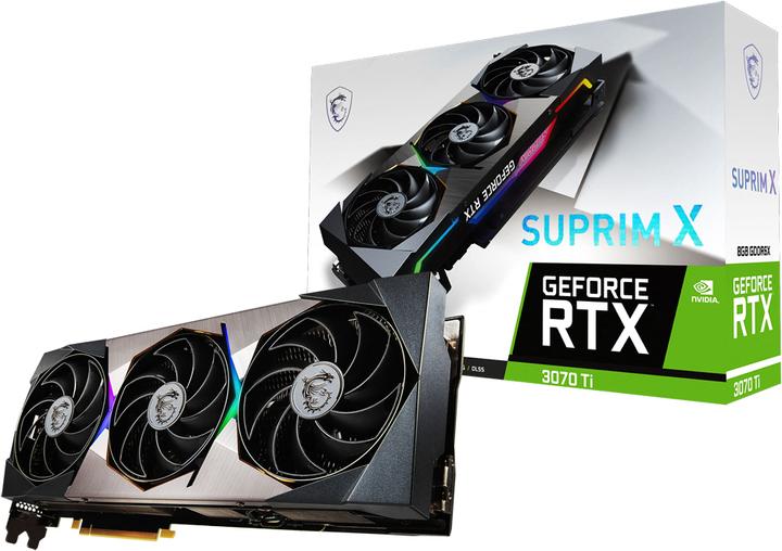 Produktbild MSI GeForce RTX 3070 Ti Suprim X 8G (8 GB)