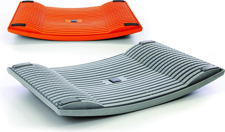 Actual product image Gymba -aktivointilauta ja hierontapallot, oranssi