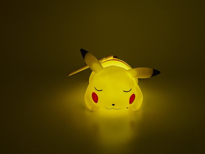 Actual product image Teknofun Pokemon LED lamp sleeping Pikachu