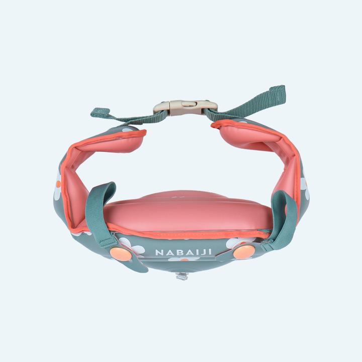 Immagine prodotto Nabaiji Bracciali da piscina progressivi per bambini - Tiswim stampa floreale kaki