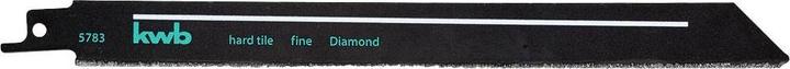 Actual product image kwb 1 reciprocating saw blade. Diamond