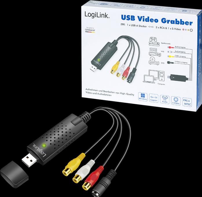 Actual product image LogiLink VG0030 (S-Video, 2.60 cm)