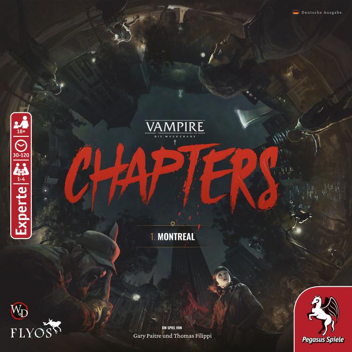 Actual product image Pegasus Vampires: The Masquerade, board game, 1-4 players, from 18 years, DE version (German)