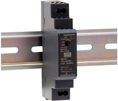 Produktbild MeanWell INDUSTRIE-NETZTEIL - 1 AUSGANG - HUTSCHIENENMONTAGE - 15 W - 15 V - 1 A (15 W)