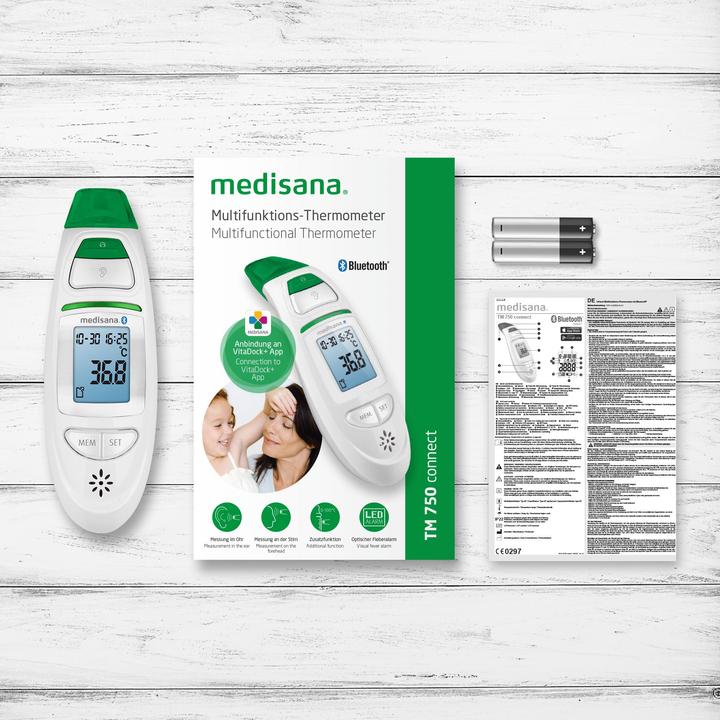 Immagine prodotto Medisana TM 750 (Auricolare, Fronte, Senza contatto)