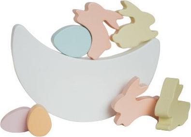 Produktbild Activity Board Hölzernes Balance-Spielzeug, Kleinkind-Spielzeug, Stapeln von Hasen, Geschenke für Kinder