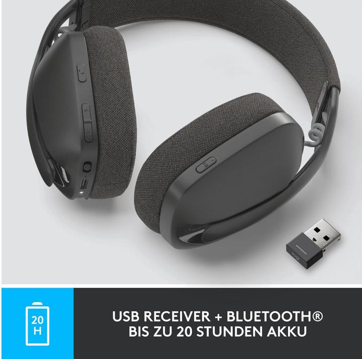Actual product image Logitech Zone Vibe 125 (Wireless, USB-A)