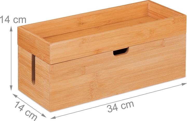 Produktbild Relaxdays Kabelbox