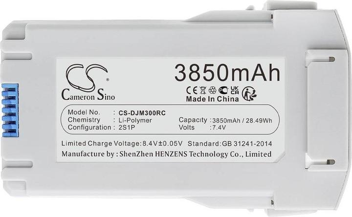 Actual product image CS Cameron Sino CS-DJM300RC (Drone battery, DJI Mini 3, DJI Mini 4 Pro, DJI Mini 3 Pro)