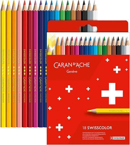 Produktbild Caran d'Ache Swisscolor (Mehrfarbig, 18 x)