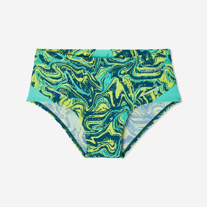 Image du produit Nabaiji Slip de bain bandeau natation Homme - 900 pint jaune vert (XL)