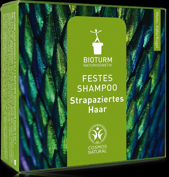 Actual product image Bioturm Solid Shampoo Strapaz. Hair (Solid shampoo)