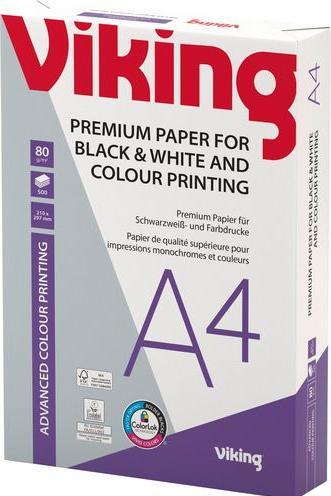 Viking Colour laser paper Colour Print A4 White (80 g/m², 500 x, A4)