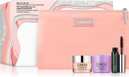 Clinique All About Eyes Value Set with All about eyes 15 ML TTDO 30 ML (Gratis) High Impact Mascara (Set, 33.50 ml, Tag)