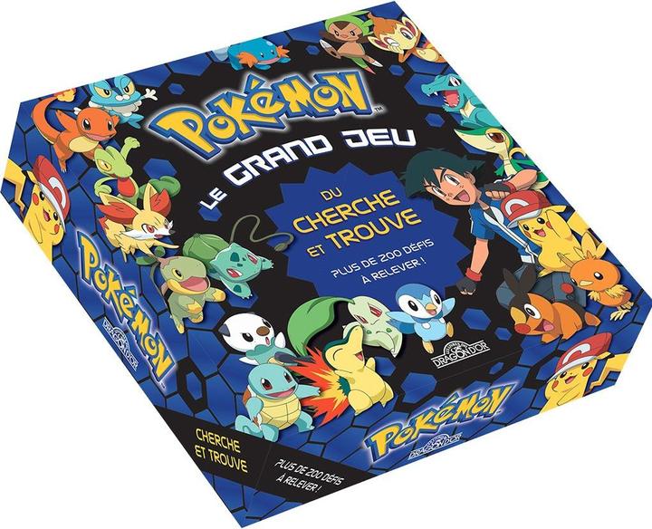 Image du produit Les Livres du Dragon d'Or Pokemon - Le grand jeu du cherche et trouve (Français)