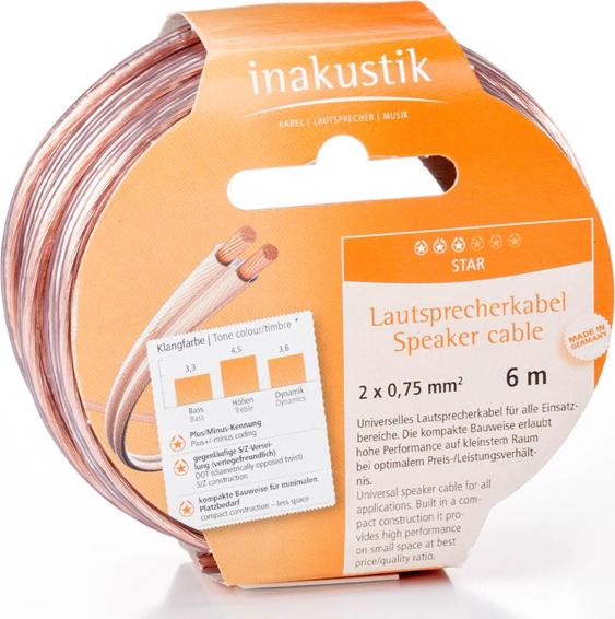 Actual product image Inakustik Star speaker cable (10 m, 1.50 mm²)
