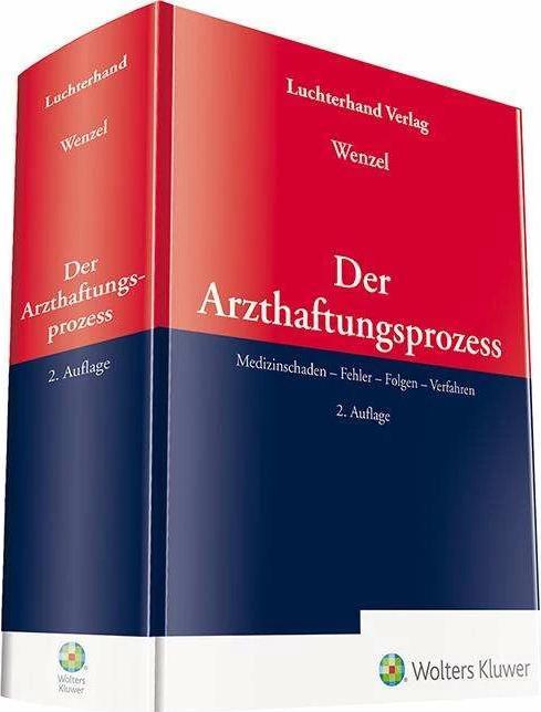 Actual product image Der Arzthaftungsprozess (German, Frank Wenceslas, 2024)