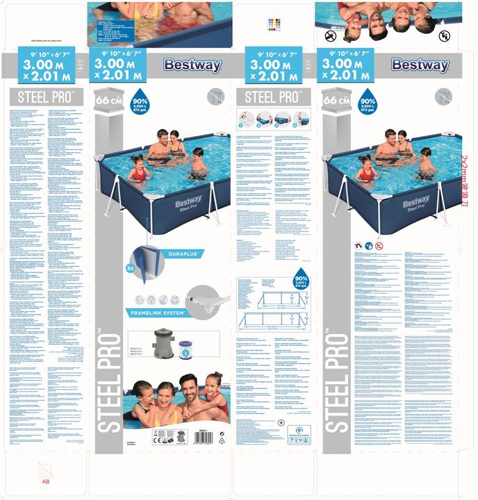 Actual product image Bestway Steel Pro Set (300 x 201 x 66 cm)