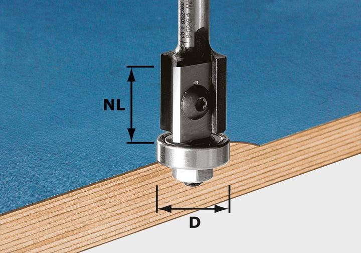 Produktbild Festool Bündigfräser-Wendeplatten HW S8 D19/20WM Z2