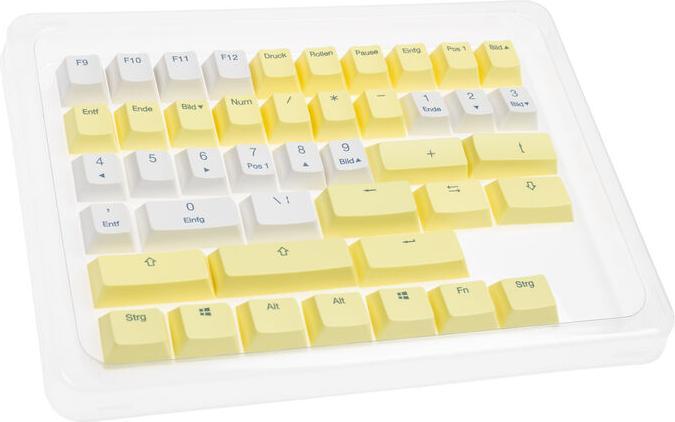 Actual product image Ducky x Fallout Keycap Set - 132 Stück, ISO (DE)