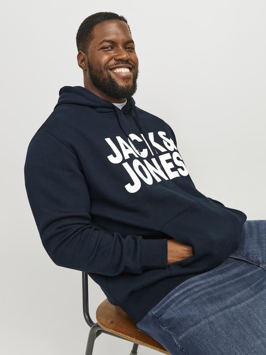 Image du produit Jack & Jones Logo de base Plus Size Hoodie (8XL)