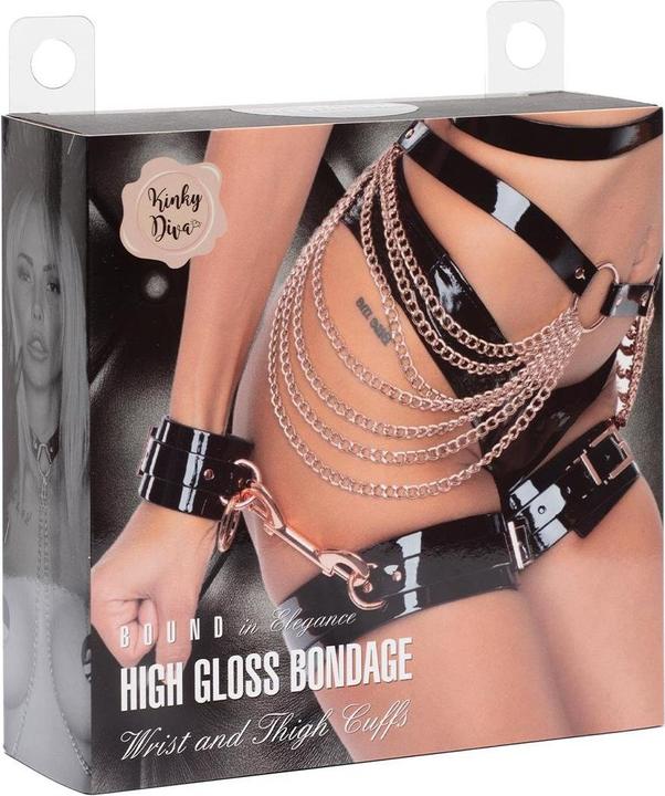 Actual product image Kinky Diva Menottes Noir