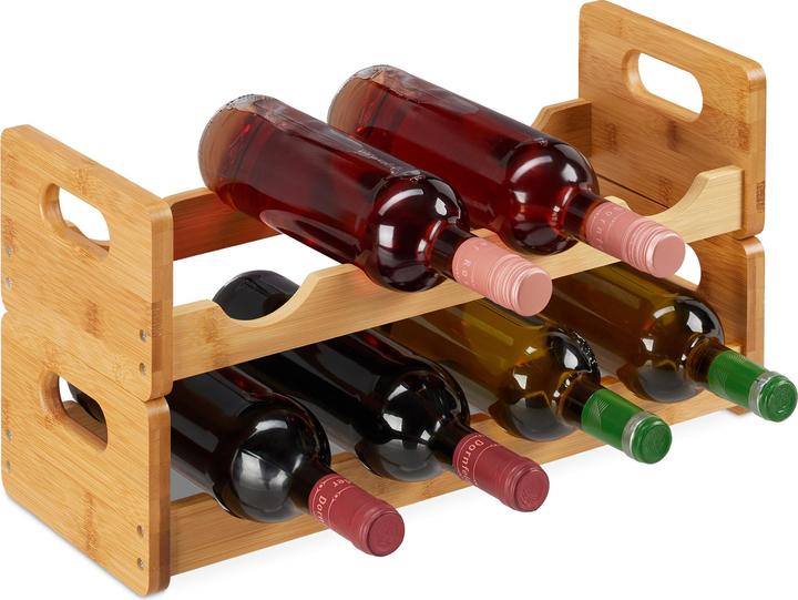 Relaxdays Weinregal (47 x 18 x 24 cm)
