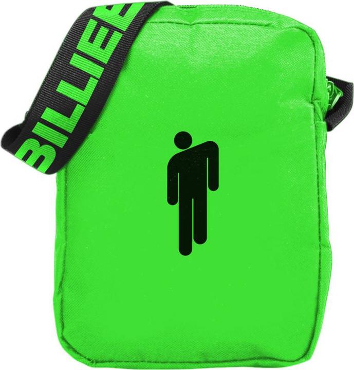 Actual product image Rocksax Billie Eilish sacoche Bad Guy Green
