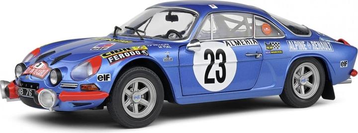 Actual product image Solido 1:18 Alpine A110 1600S #23 blue