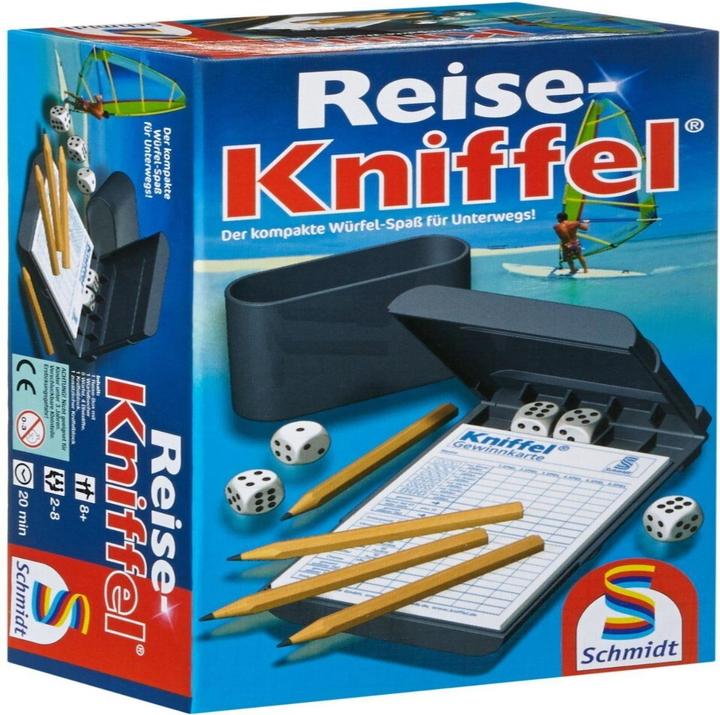 Actual product image Schmidt Spiele Travel Yahoo with additional block (German)